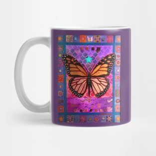 Bronze Butterfly Mug